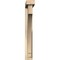 Ekena Millwork Imperial Block Rough Sawn Bracket w/ Offset Brace, Douglas Fir, 4"W x 22"D x 30"H BKT0402X22X30IMP05RDF - alternate 3